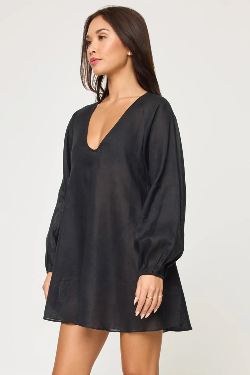L SPACE | Boat Trip - Tunic Black