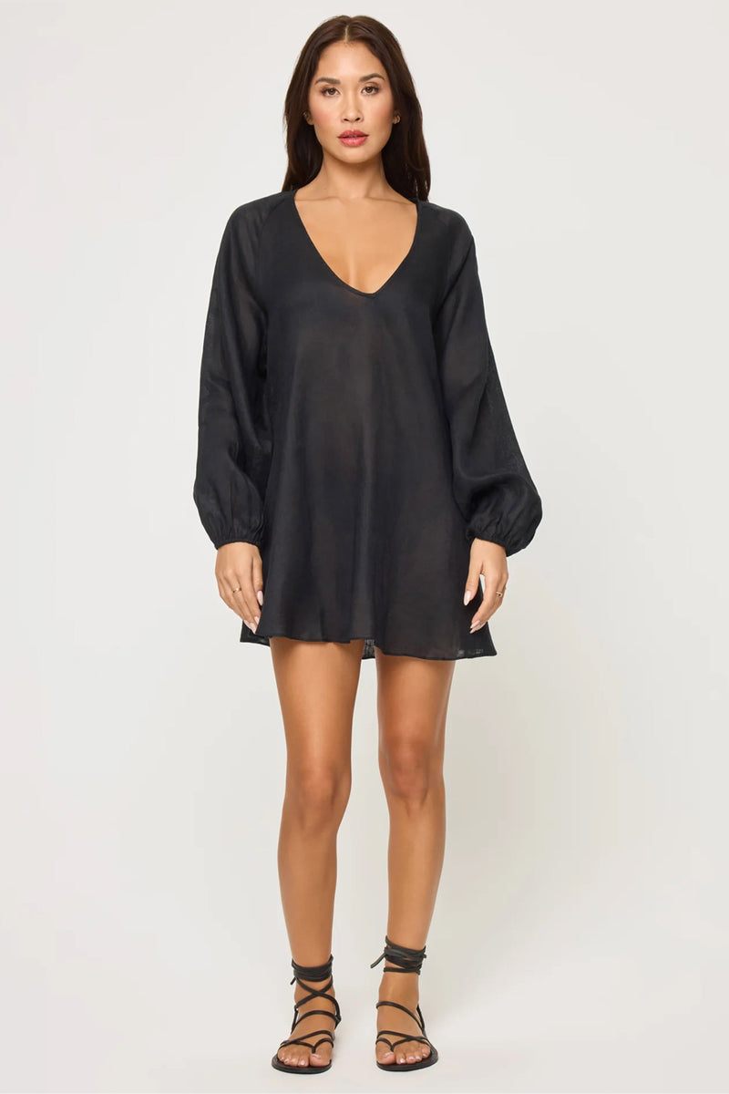 L SPACE | Boat Trip - Tunic Black