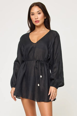 L SPACE | Boat Trip - Tunic Black