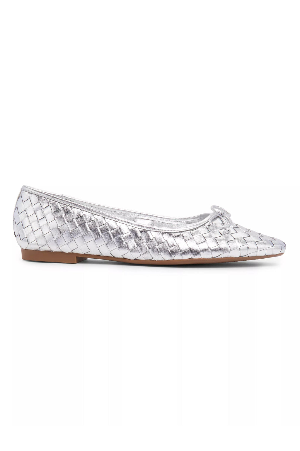 SCHUTZ | Arissa Woven Flat- Metallic