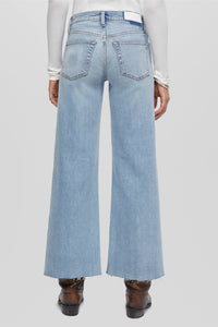 RE/DONE | Mid Rise Wide Leg Crop - Undertow